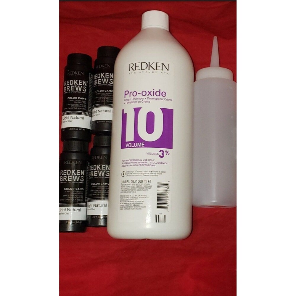 Redken Brews Camo Light Natural Set. Free Priority Shipping!